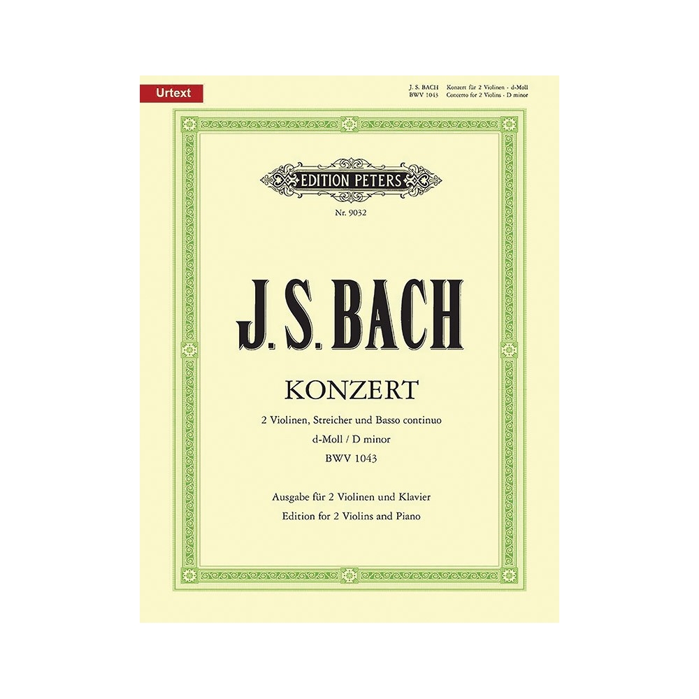 Bach, Johann Sebastian - Concerto for 2 Violins & Strings in D minor BWV 1043