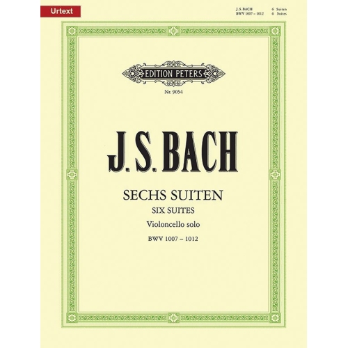 Bach, J S - 6 Solo Suites BWV 1007-1012