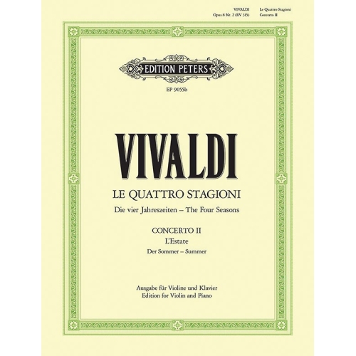 Vivaldi, Antonio - The Four Seasons Op.8 No.2 in G minor Summer