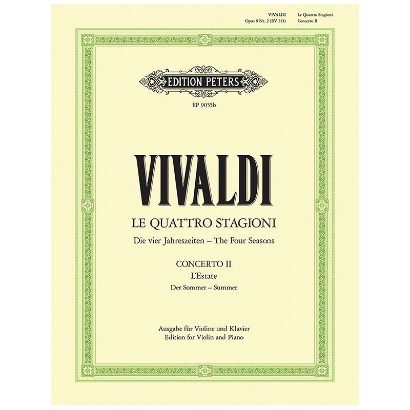 Vivaldi, Antonio - The Four Seasons Op.8 No.2 in G minor Summer