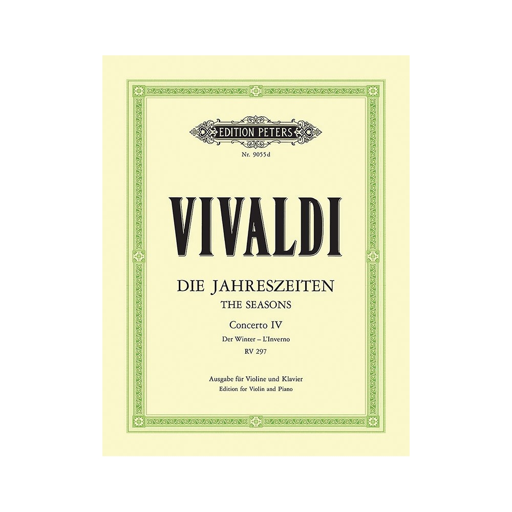 Vivaldi, Antonio - The Four Seasons Op.8 No.4 in F minor Winter