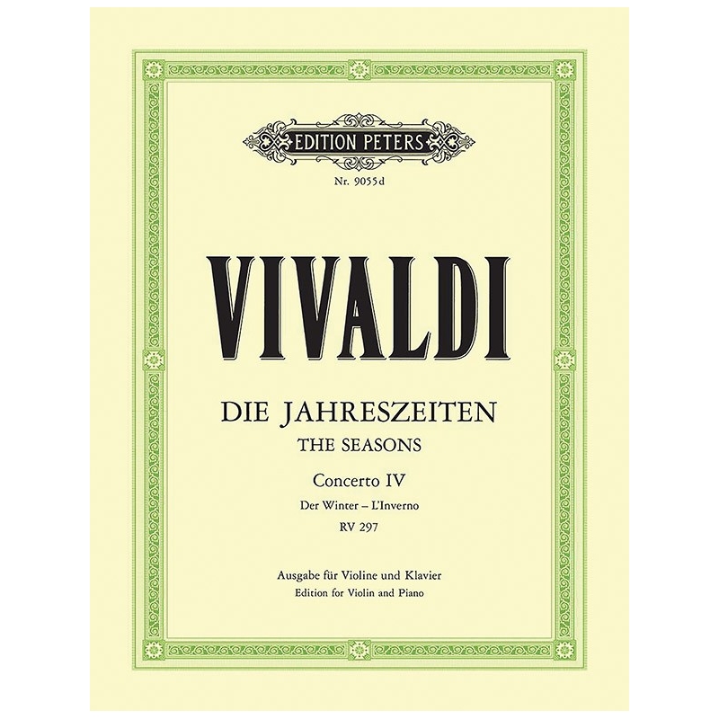 Vivaldi, Antonio - The Four Seasons Op.8 No.4 in F minor Winter