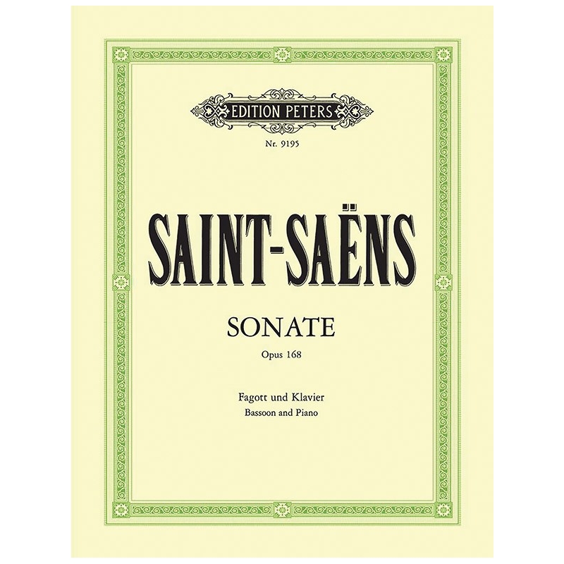 Saint-Saëns, Camille - Sonata Op.168