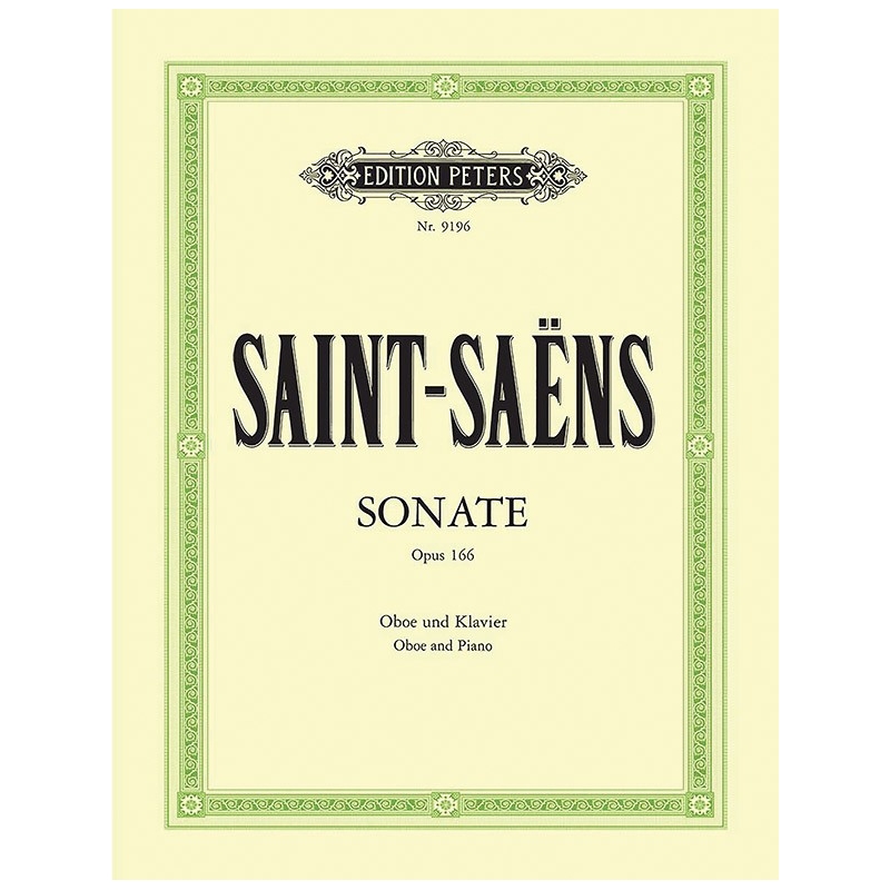 Saint-Saëns, Camille - Oboe Sonata Op.166