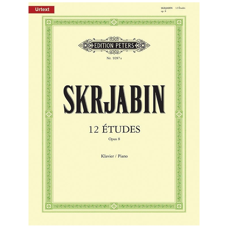 Skryabin, Alexander - 12 Studies, Op.8