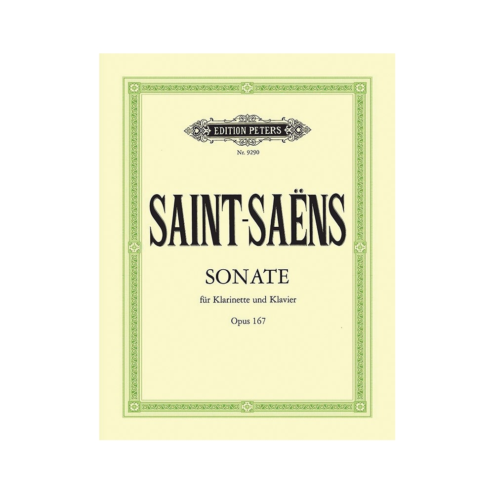 Saint-Saëns, Camille - Clarinet Sonata Op.167