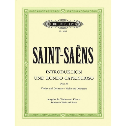 Saint-Saëns, Camille - Introduction and Rondo capriccioso Op.28
