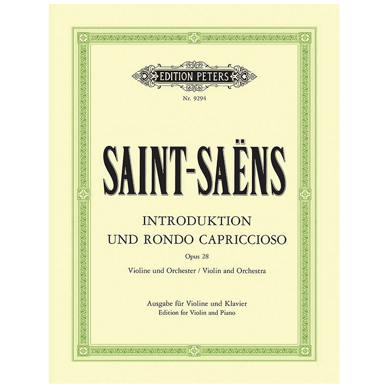 Saint-Saëns, Camille - Introduction and Rondo capriccioso Op.28