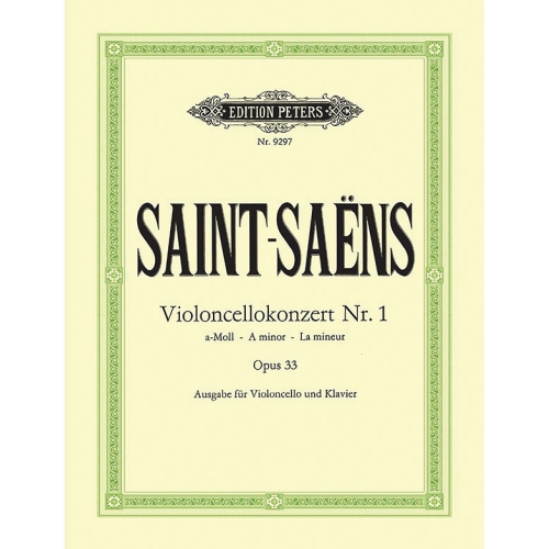 Saint-Saëns, Camille - Concerto No.1 in A minor Op.33