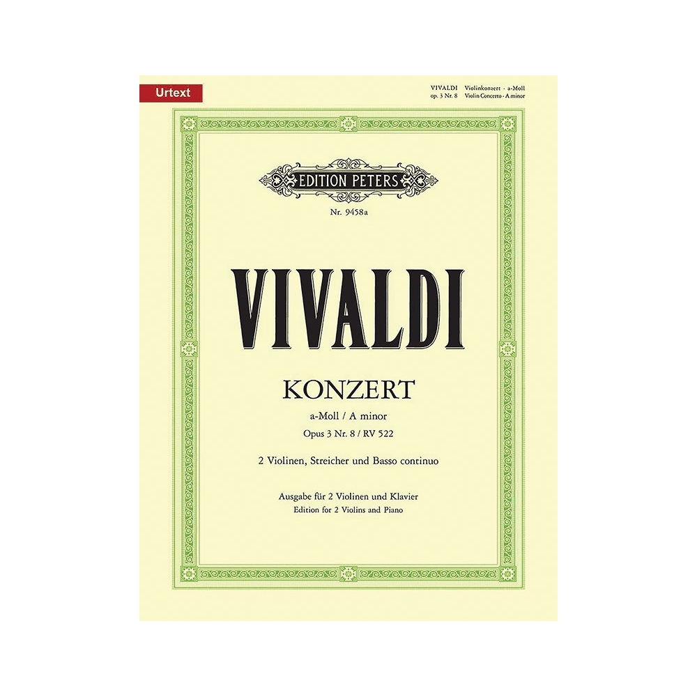 Vivaldi, A. - Concerto in A minor Op.3 No.8