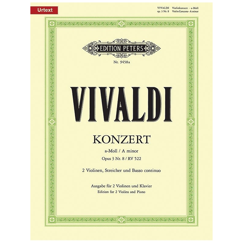 Vivaldi, A. - Concerto in A minor Op.3 No.8