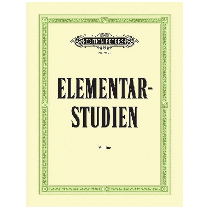 Peters Violin School Elementary Studies