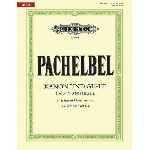 Pachelbel, Johann - Canon & Gigue in D