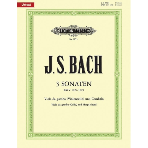 Bach, J.S - Viola da gamba...