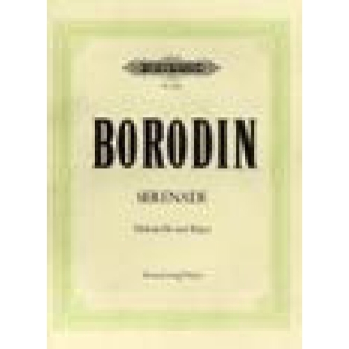 Borodin, Alexander - Serenade in G, Cello & Piano