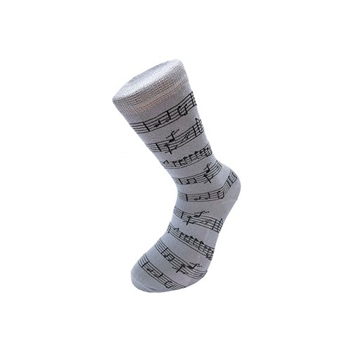 Socks Grey Manuscript