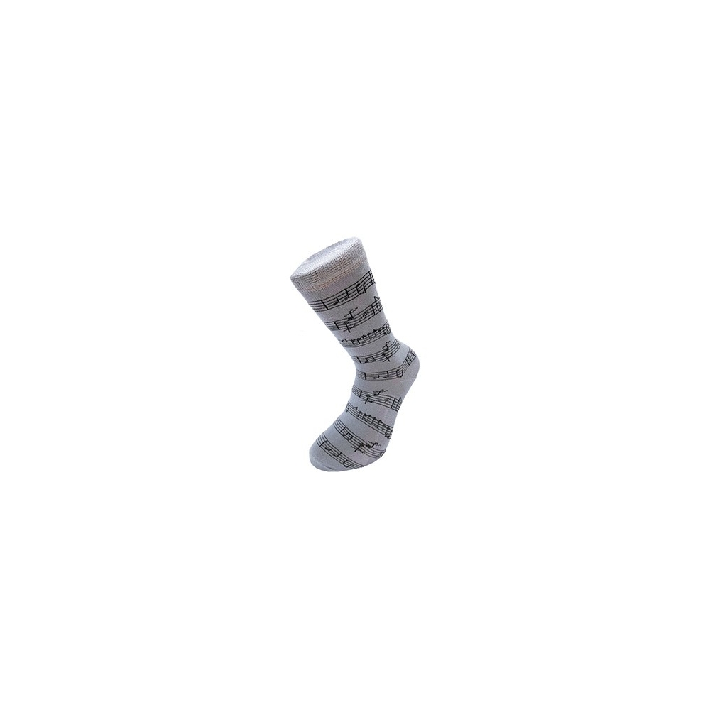 Socks Grey Manuscript