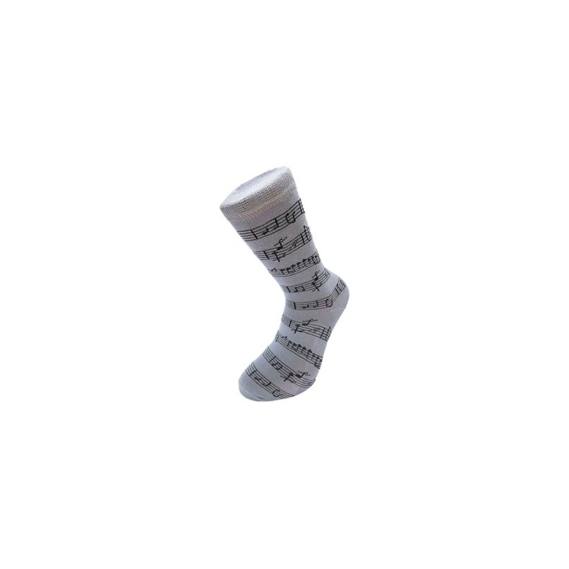 Socks Grey Manuscript