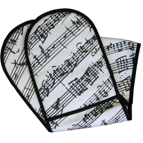 Manuscript White Oven Gloves