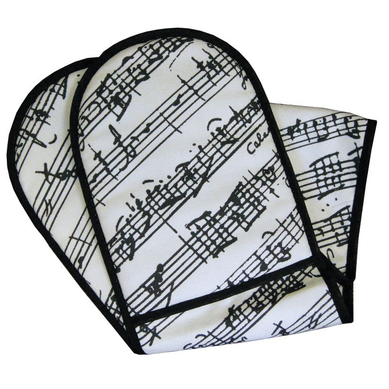 Manuscript White Oven Gloves