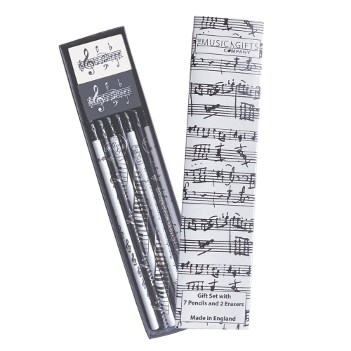 7 Pencils And 2 Erasers -...