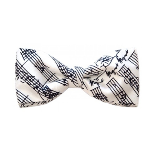 Bow Tie White Mozart