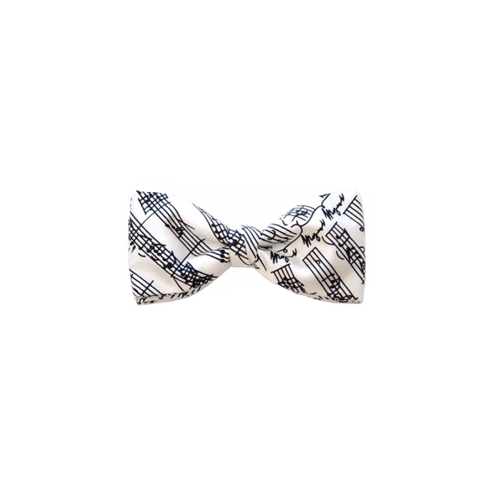 Bow Tie White Mozart