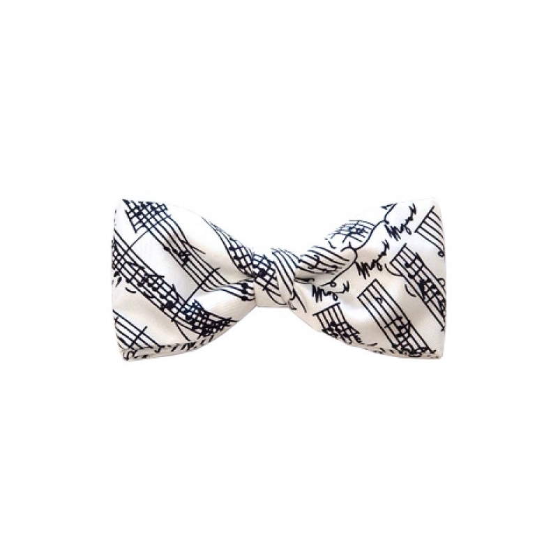 Bow Tie White Mozart