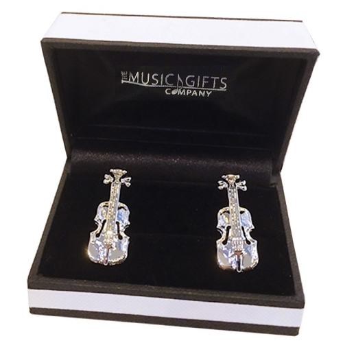 Cufflinks Violin