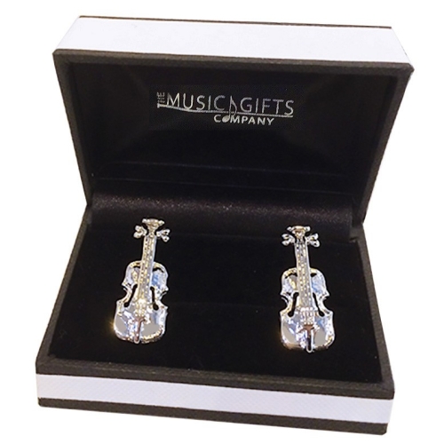 Cufflinks Violin