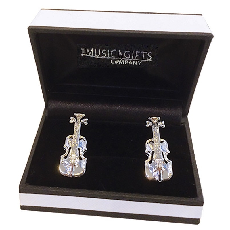 Cufflinks Violin