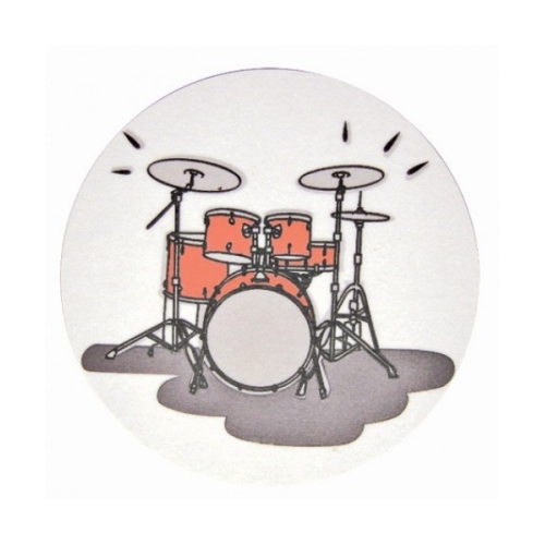 Coasters 2 Pack Drum Set