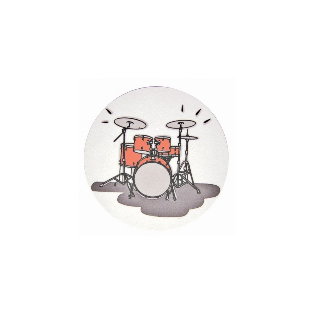 Coasters 2 Pack Drum Set