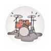 Coasters 2 Pack Drum Set