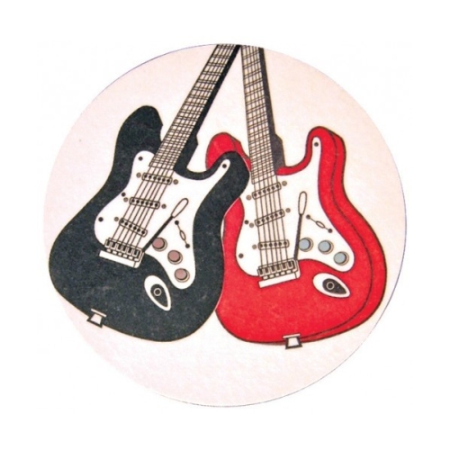 Coasters 2 Pack Electric Guitar