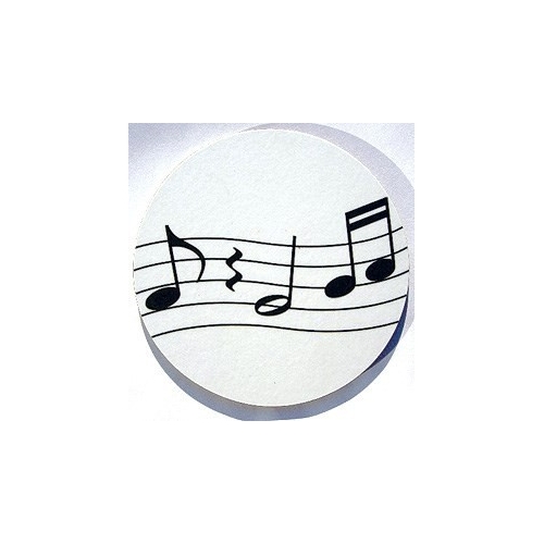 Mugmats Wavy Music White