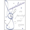 Card Congratulations Blue