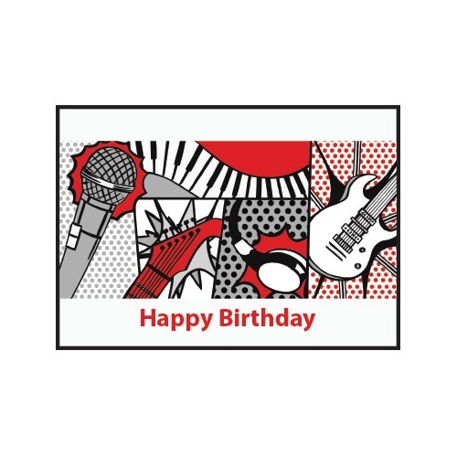 Card Happy Birthday Pop