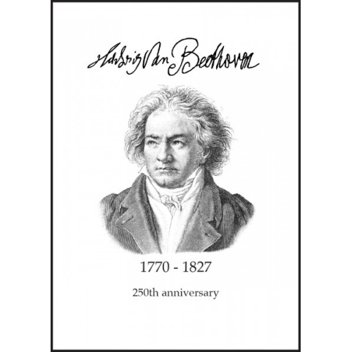 Greetings Card - Beethoven...