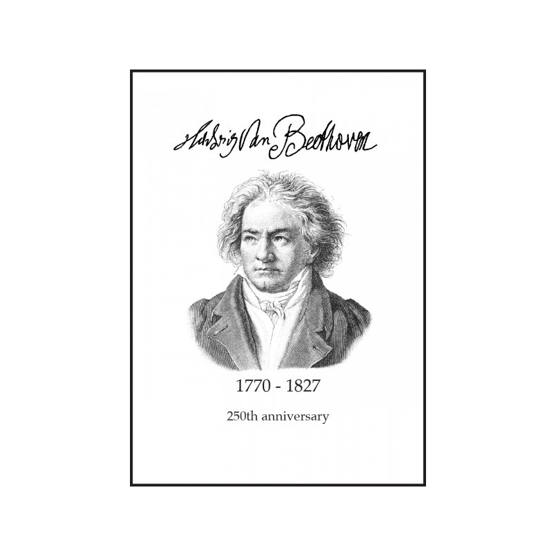 Greetings Card - Beethoven 250th Anniversary