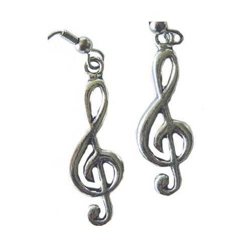Earrings Treble Clef