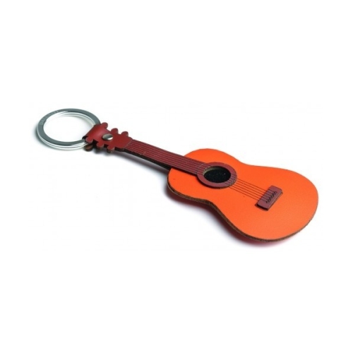 Italian Leather Keyring -...