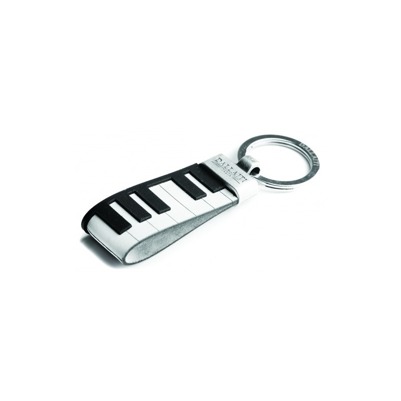 Italian Leather Keyring - Keyboard