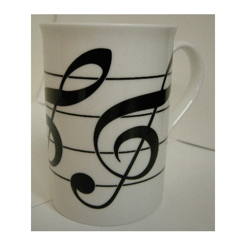 Music Gift Mug Three Treble...