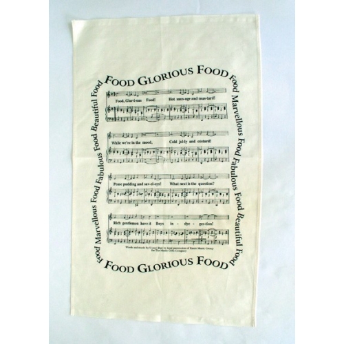 Tea Towel Food Glorious Food