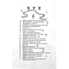 Tea Towel XYZ Of Music