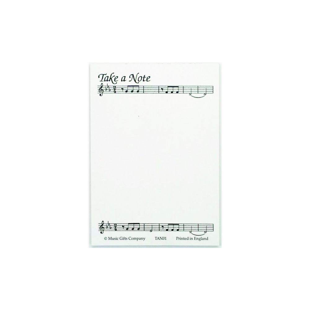 A6 Notepad Take A Note
