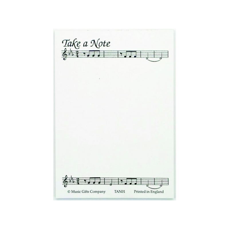 A6 Notepad Take A Note