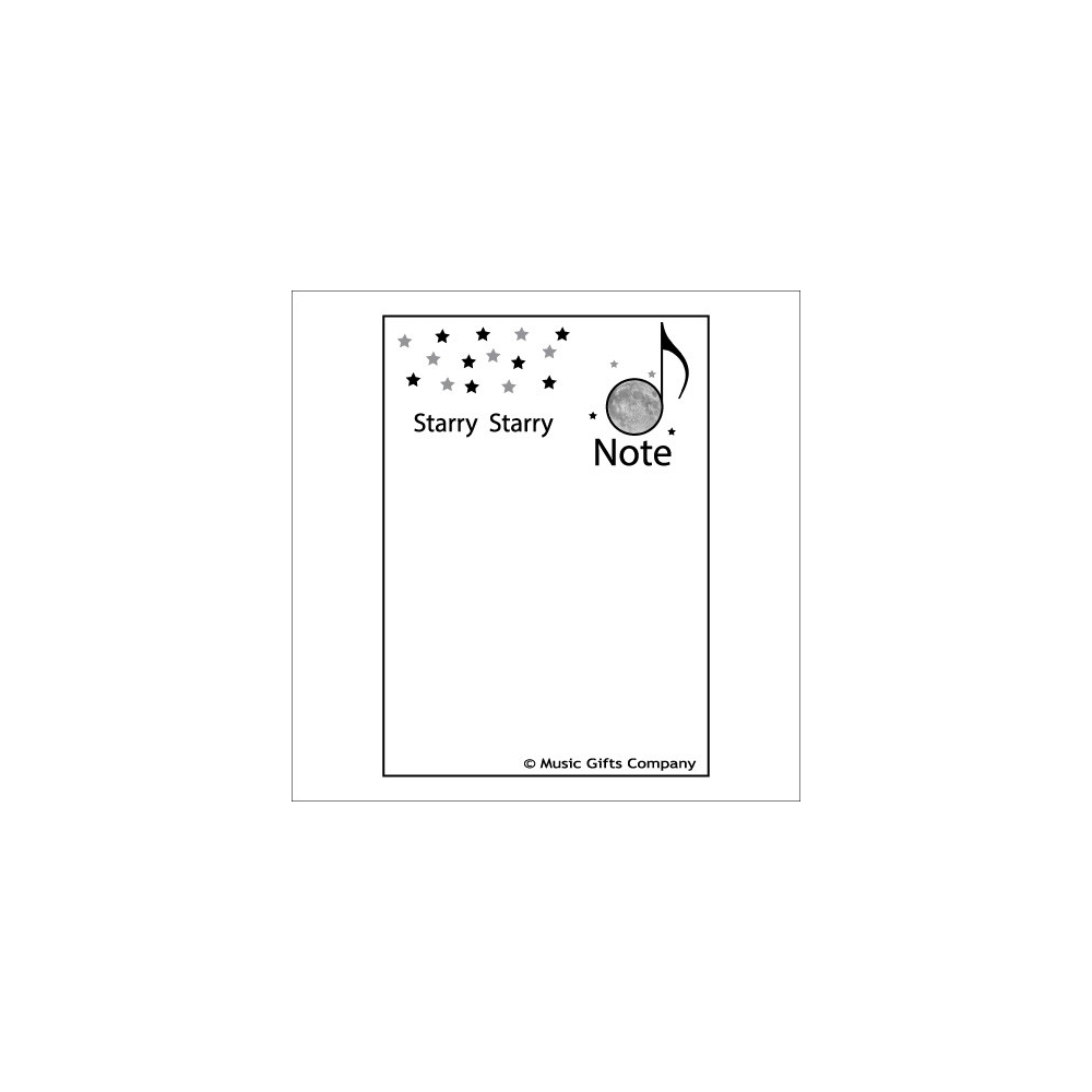 Notepad Starry Starry Note