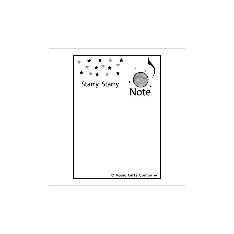 Notepad Starry Starry Note